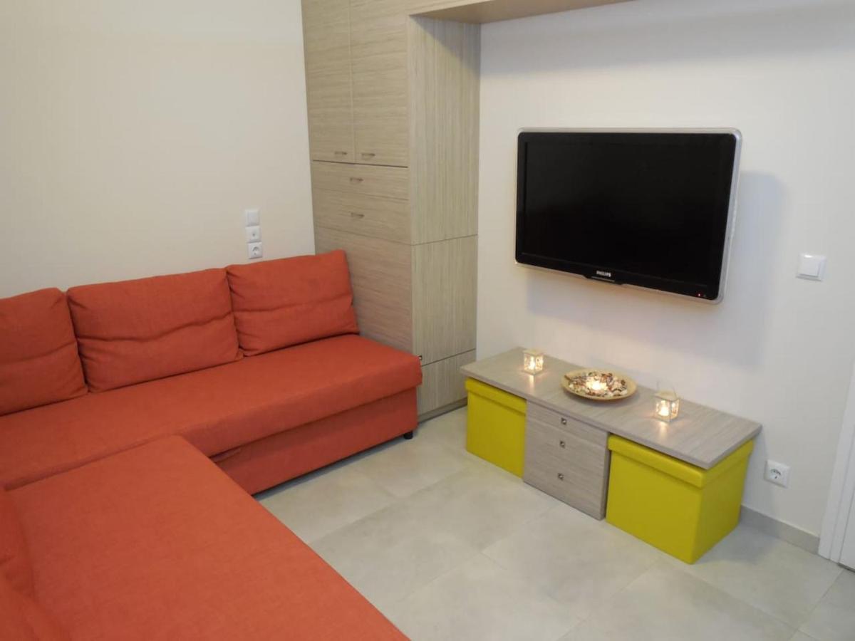Costa Petra - Luxury Seaside Cottage With Garden - Vacation House For Families In Greece Неа-Мессагала Экстерьер фото